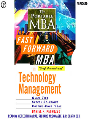 cover image of The Fast Forward MBA in Technology Management